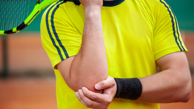 Chiropractic treatment for tennis elbow